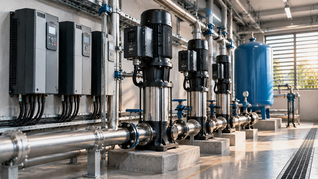 Benefits of using Variable frequency drives for pumps