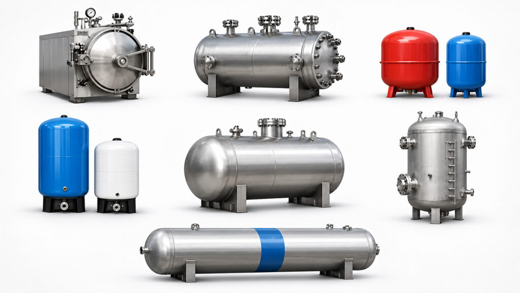 Pressure Vessel Types and Applications in Bahrain -A Complete Guide